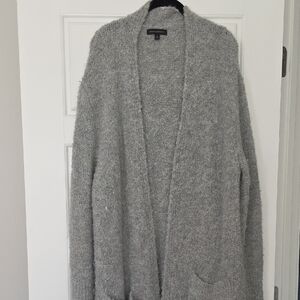 Banana Republic Soft Gray Cardigan